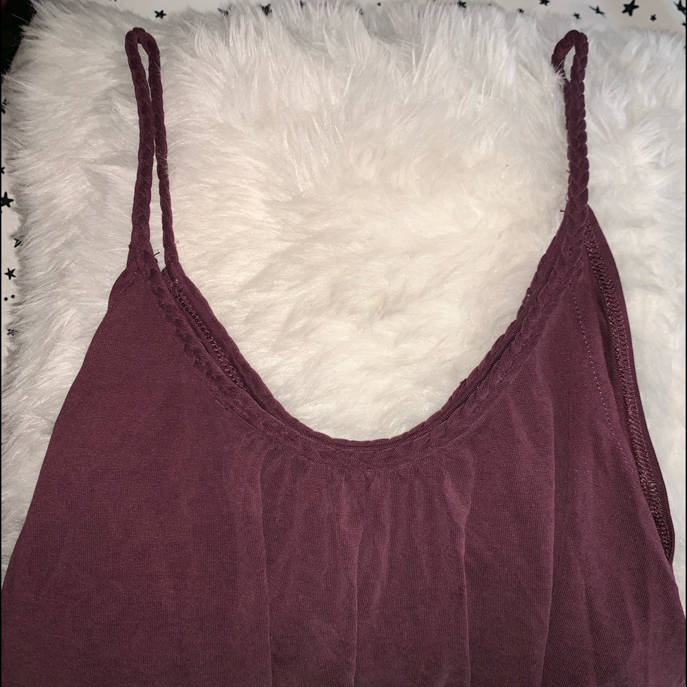 American Eagle Soft and Sexy Flowy Braided Tank